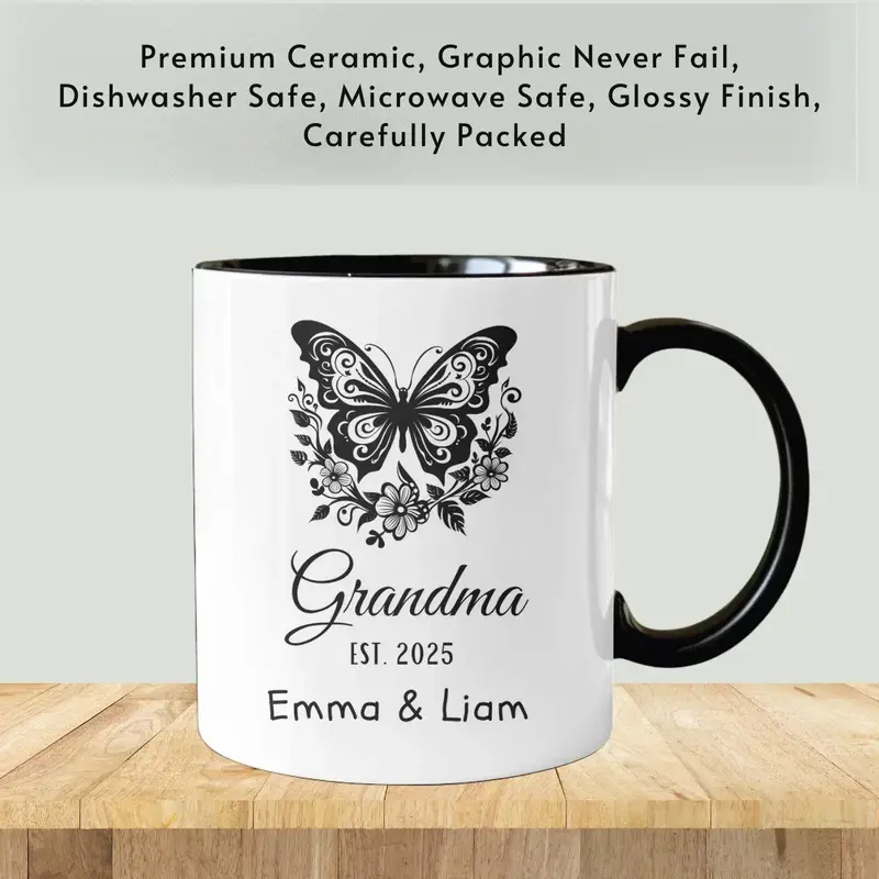 First Time Grandma Mug, New Grandma Gift, First Grandchild 7