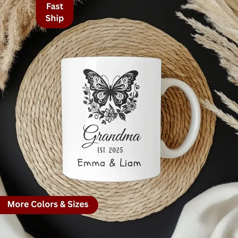 First Time Grandma Mug, New Grandma Gift, First Grandchild 8
