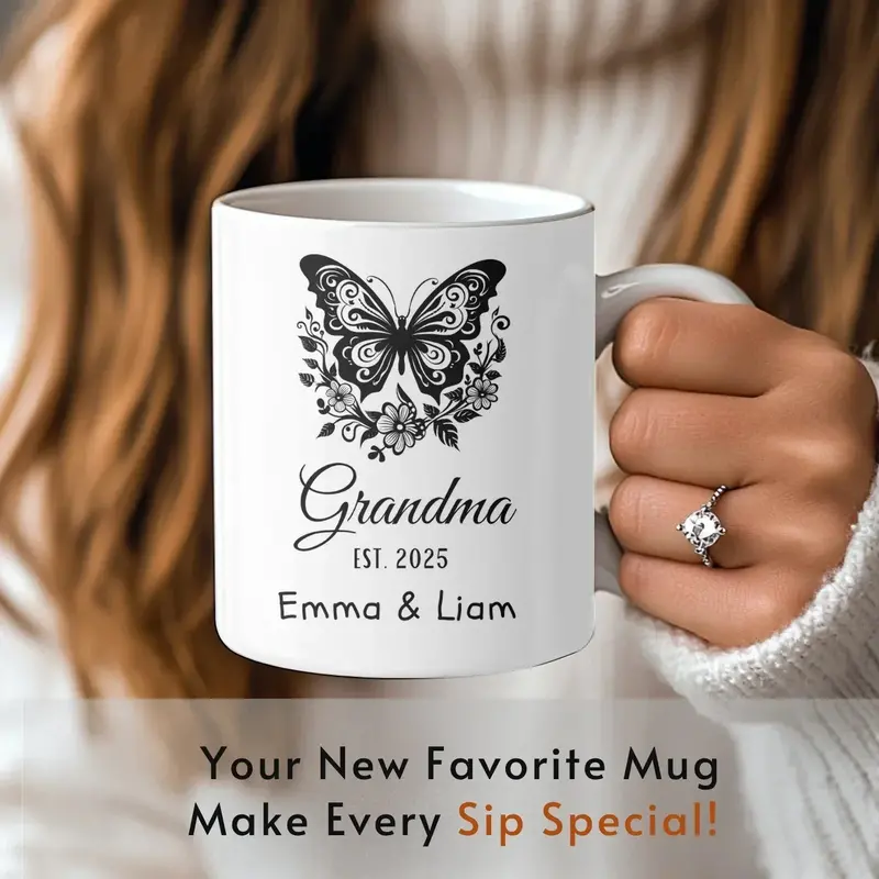 First Time Grandma Mug, New Grandma Gift, First Grandchild 9