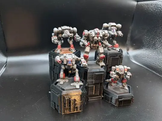Five-Unit Star Display Stand 1
