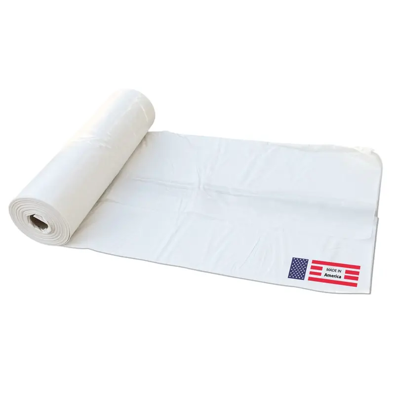 Flame Retardant Poly Plastic Sheeting 6 Mil – 20 Ft X 100 Ft, White | Usa Made 1