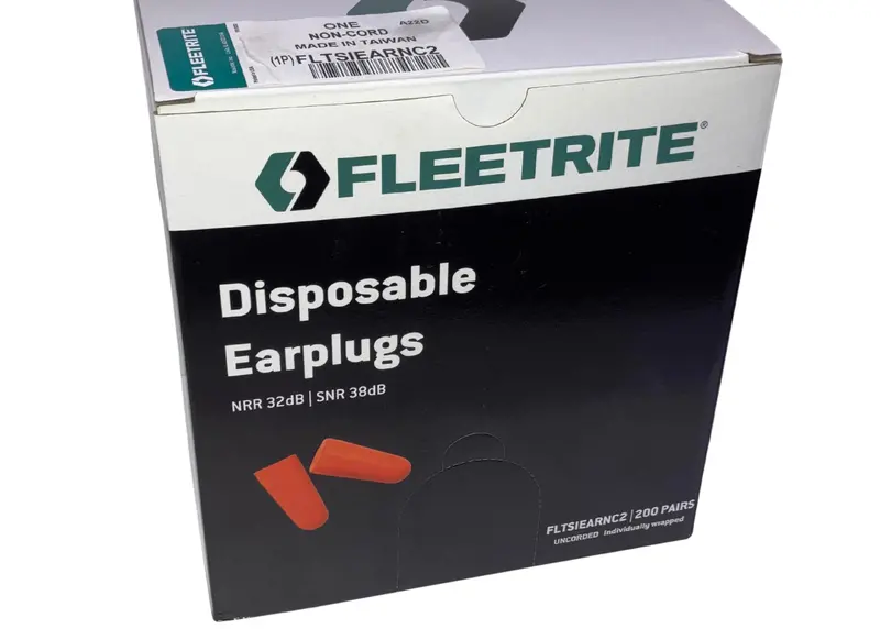 Fleetrite Disposable Cordless Earplugs 200Pk #Fltsiearnc2 1