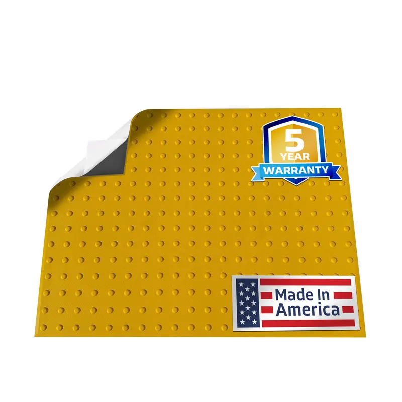 Flexible Peel & Stick Ada Tile (36" X 48") - 5 Minute Install (Usa Made) 1