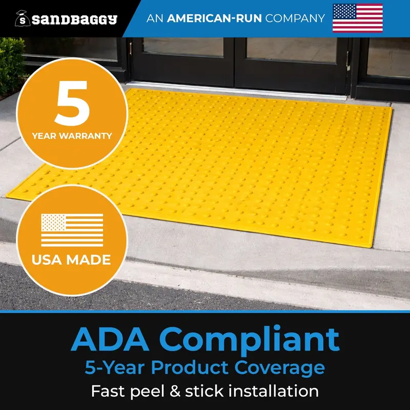 Flexible Peel & Stick Ada Tile (36" X 48") - 5 Minute Install (Usa Made) 3