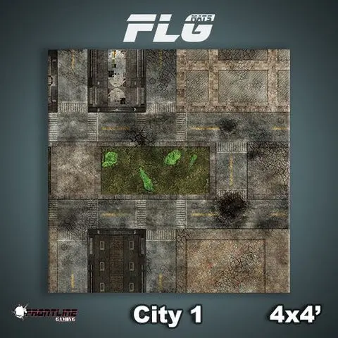 Flg Mats:  City 1 4X4’ 1
