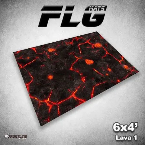 Flg Mats: Lava 1 6X4’ 1