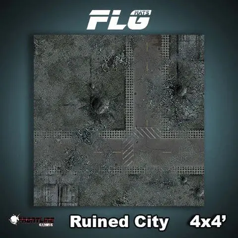 Flg Mats: Ruined City 4X4’ 1