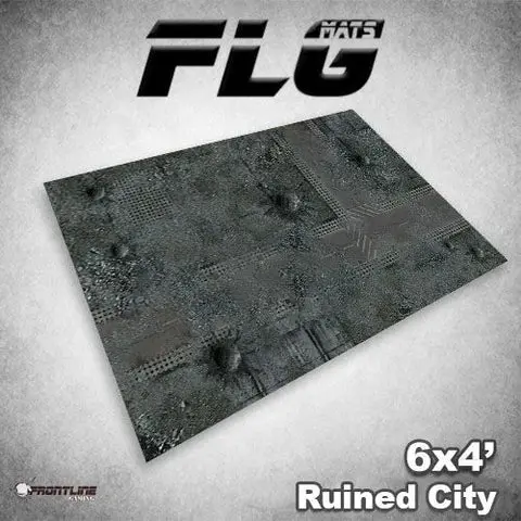Flg Mats: Ruined City 6X4’ 1