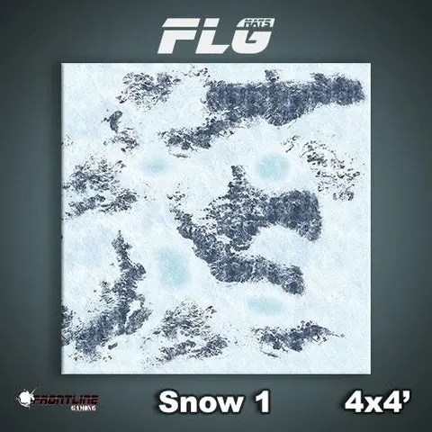 Flg Mats:  Snow 1 4X4’ 1