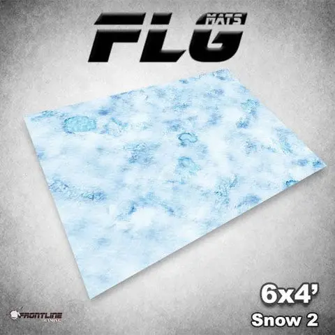 Flg Mats: Snow 2 6X4’ 1