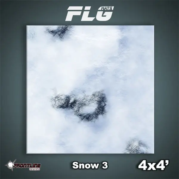 Flg Mats: Snow 3  4X4’ 1
