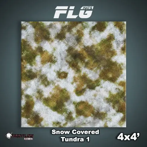 Flg Mats: Snow Covered Tundra 1 4X4’ 1
