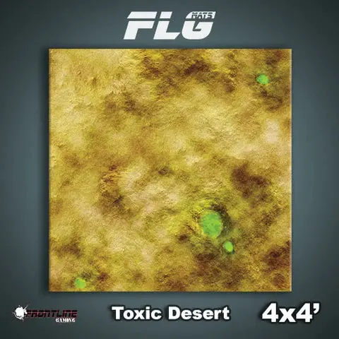 Flg Mats: Toxic Desert 4X4’ 1