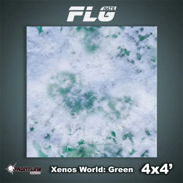 Flg Mats: Xenos Green 4X4’ 1