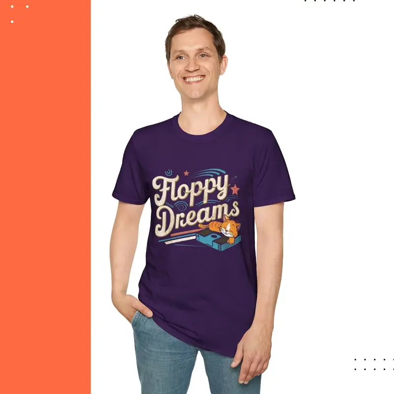 Floppy Dream Cotton Men Tshirt 16