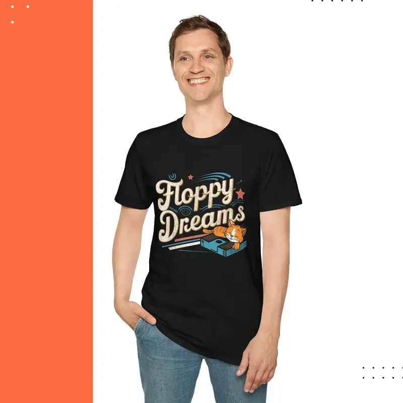 Floppy Dream Cotton Men Tshirt 17