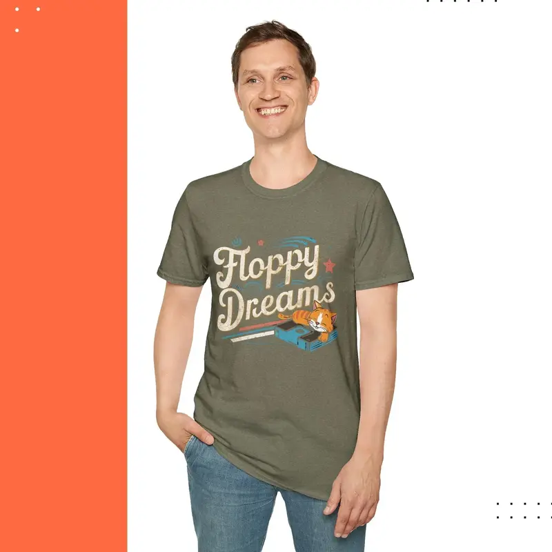 Floppy Dream Cotton Men Tshirt 18