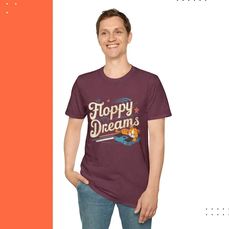 Floppy Dream Cotton Men Tshirt 23