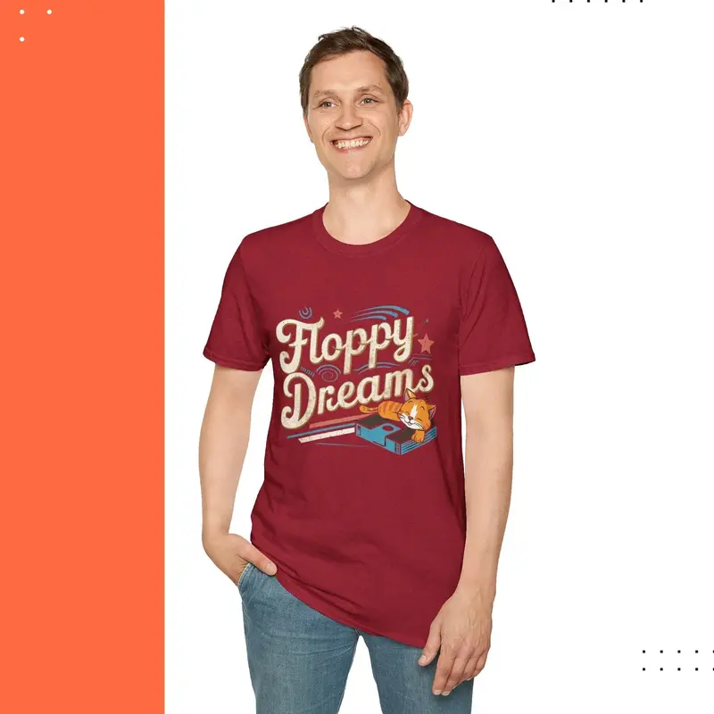 Floppy Dream Cotton Men Tshirt 25