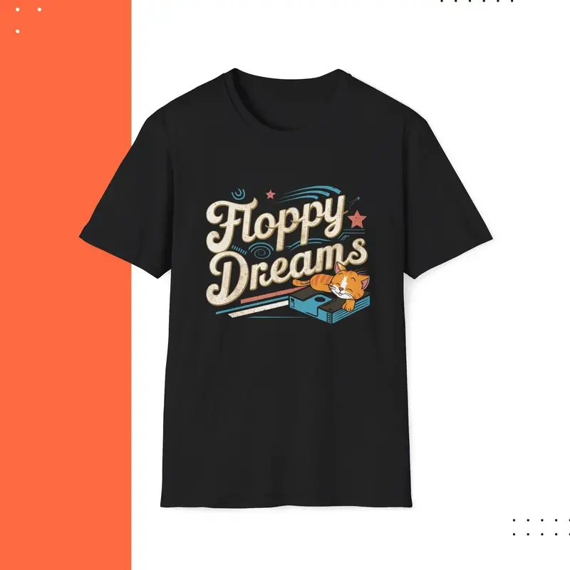 Floppy Dream Cotton Men Tshirt 4