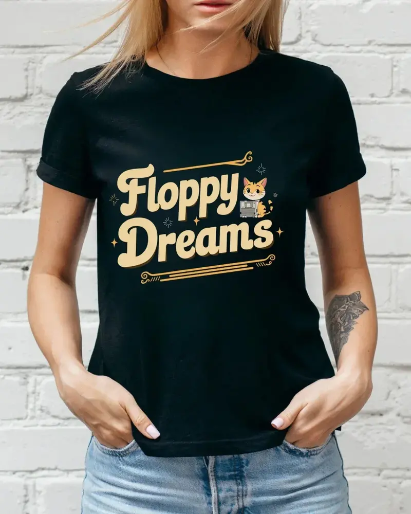 Floppy Dream Retro Cotton Tee 3