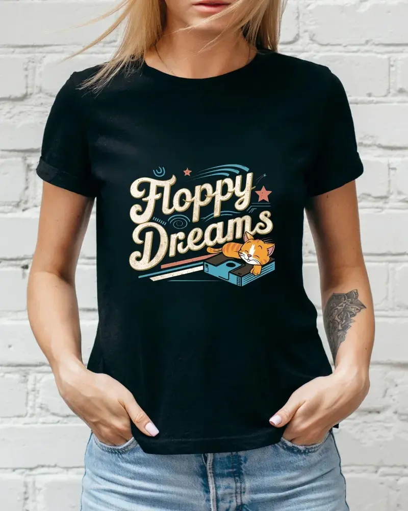 Floppy Dream Retro Cotton Tshirt 3