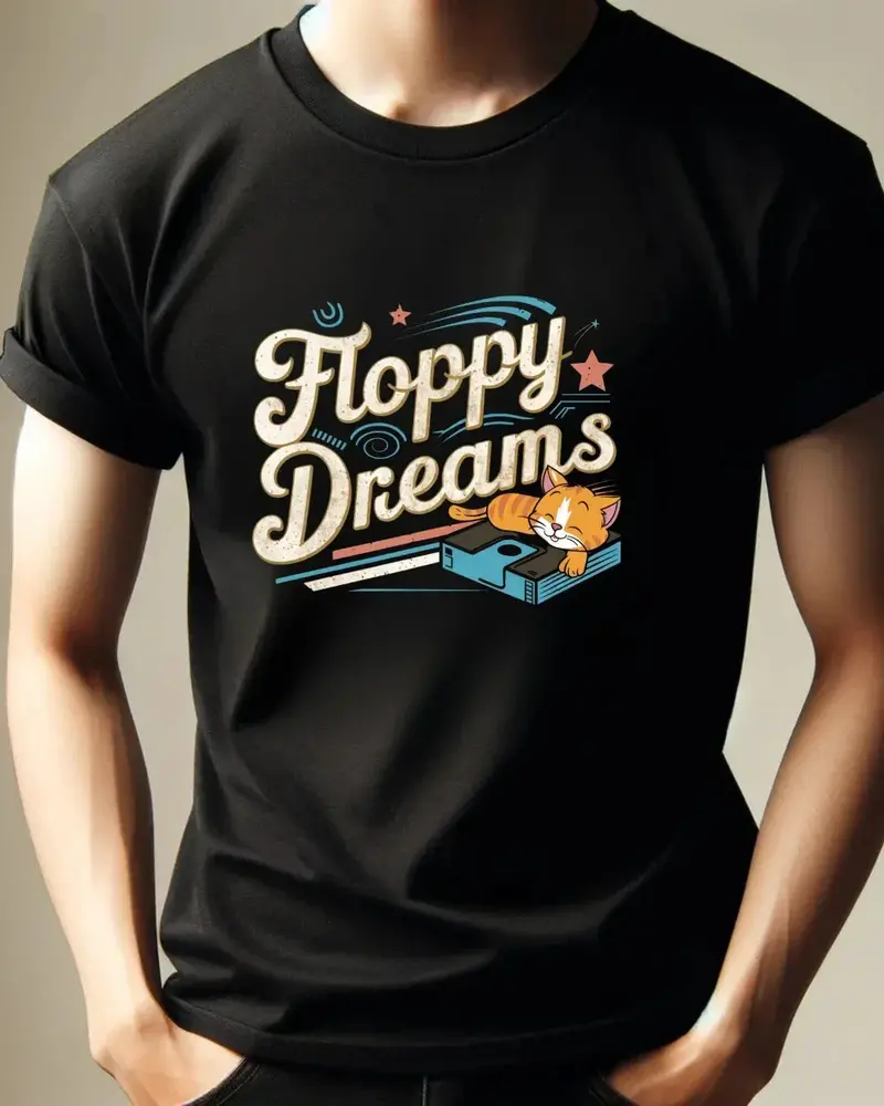 Floppy Dream Retro Cotton Tshirt 4