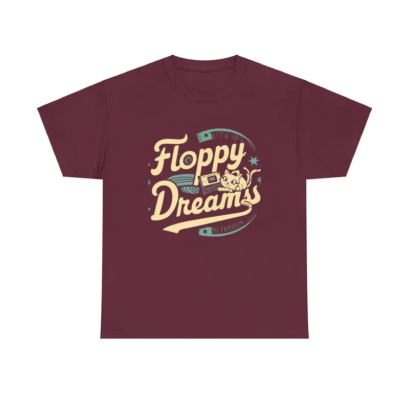 Floppy Dream Retro Cotton Tshirts 6