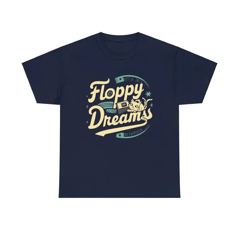 Floppy Dream Retro Cotton Tshirts 7