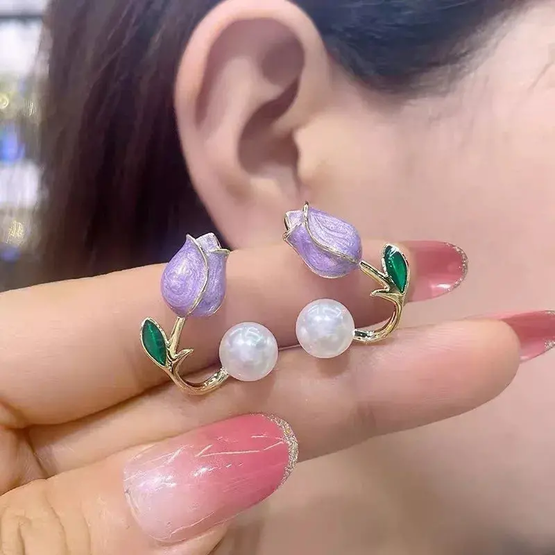 Flower Stud Earrings 4