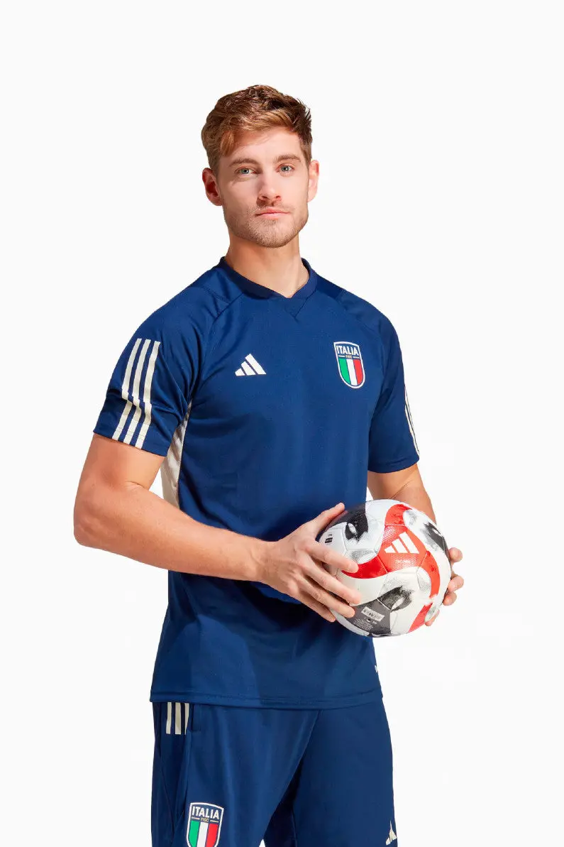 Football Shirt Adidas Italy 2023 Tiro 23 Training - Navy Blue Hs9856 1
