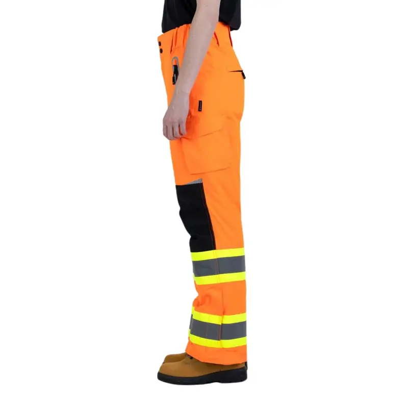 Forcefield Women's High-Visibility Csa Lined Utility Pants - Orange 3