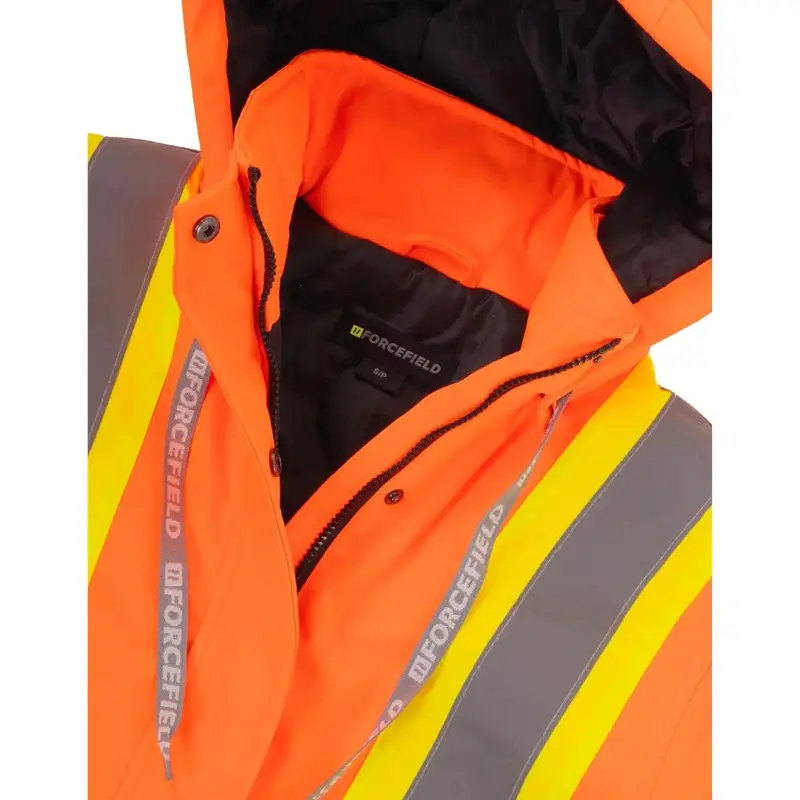 Forcefield Women's High-Visibility Winter Safety Parka - Orange 3