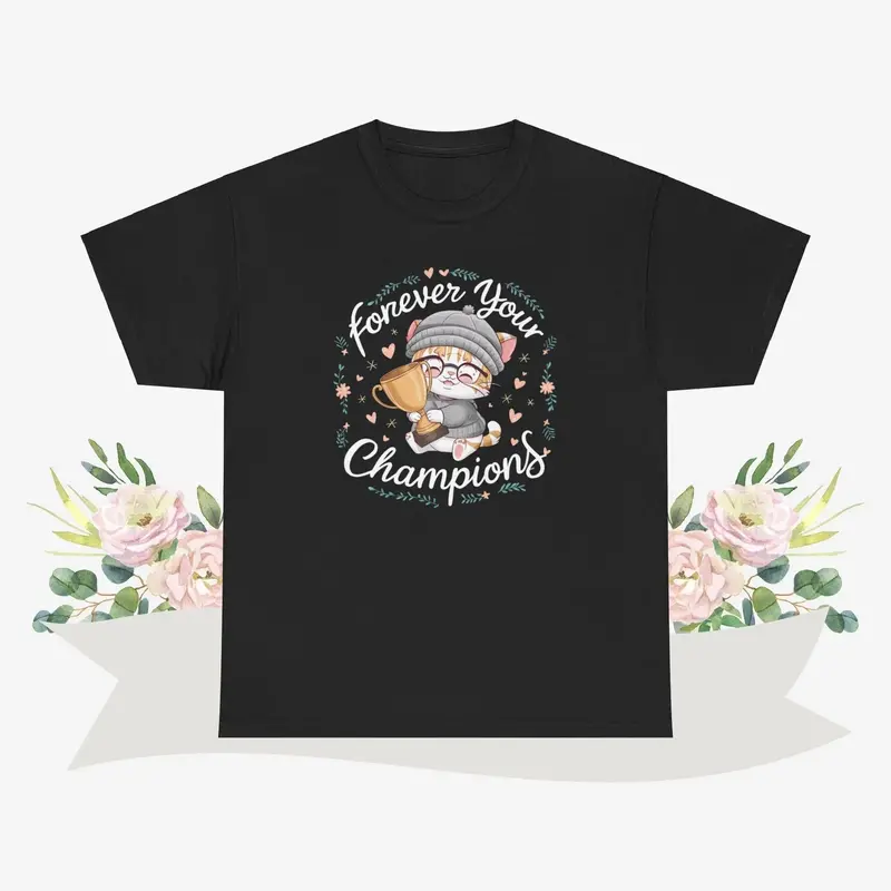 Forevers Your Champions Grandma Cotton T-Shirt 5