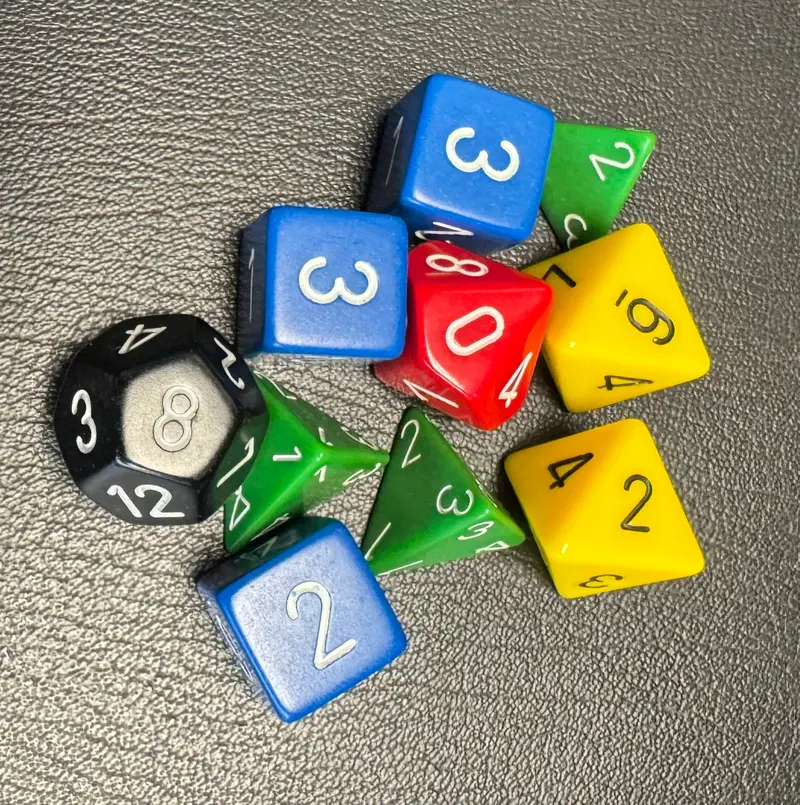 Fortress Leviathans Dice Set (10)- Alternative 1