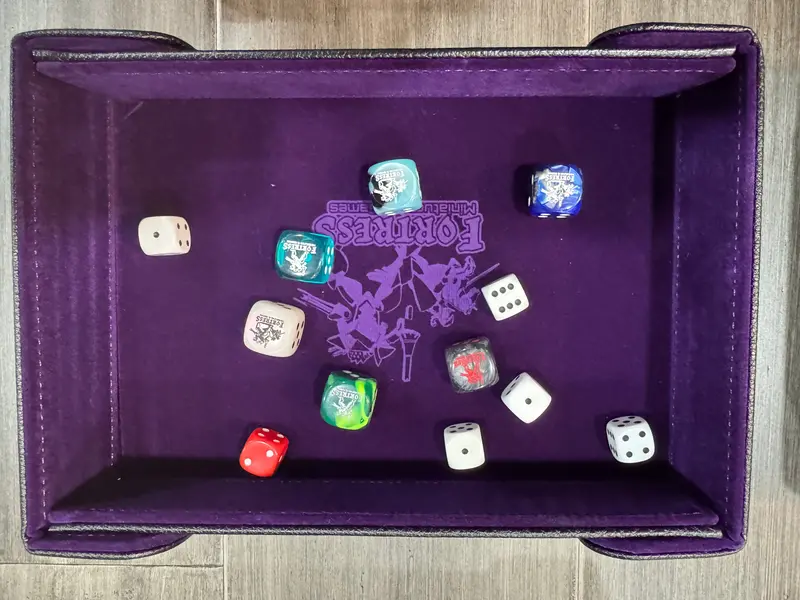 Fortress Miniatures Dice Tray 6