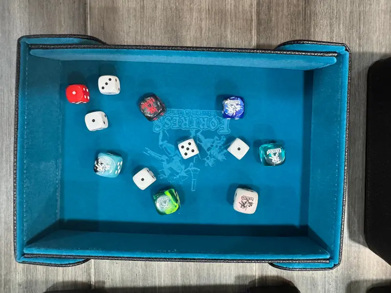 Fortress Miniatures Dice Tray 6