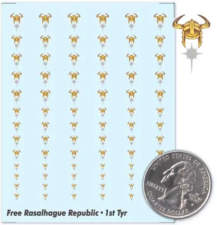 Free Rasalhague Republic- 1St Tyr Decals 1
