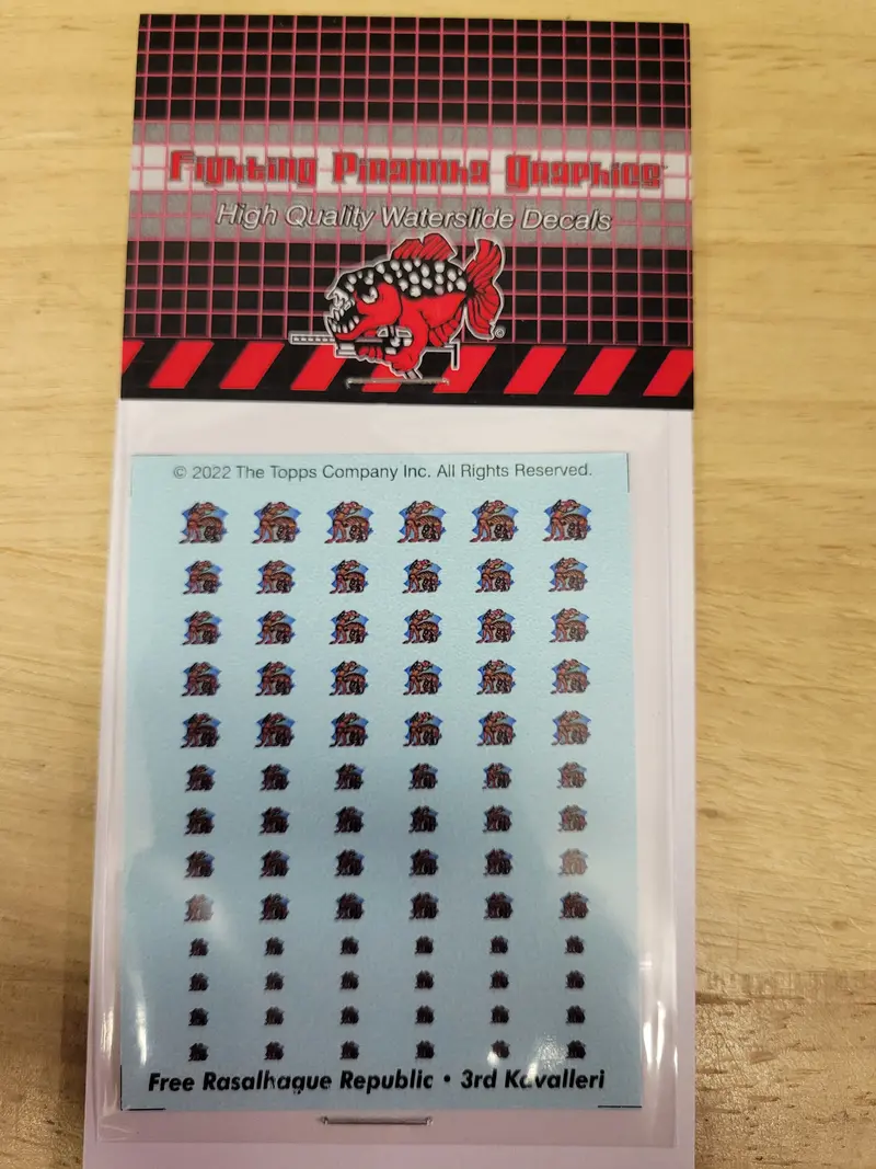 Free Rasalhague Republic- 3Rd Kavalleri Decals 1