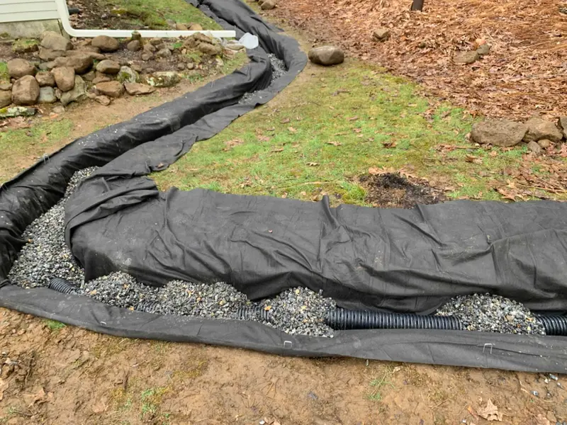 French Drain Filter Fabric | Non-Woven Geotextile Fabric (4 Oz) - Usa Made 15
