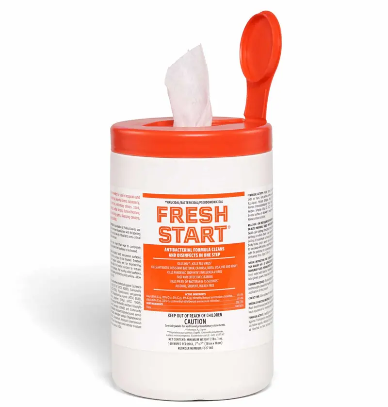 Fresh Start Wipes Canister 1