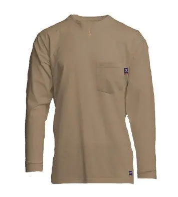 Frt-Ushlsp6kh-Khaki Fr Pocket Work Shirt 1