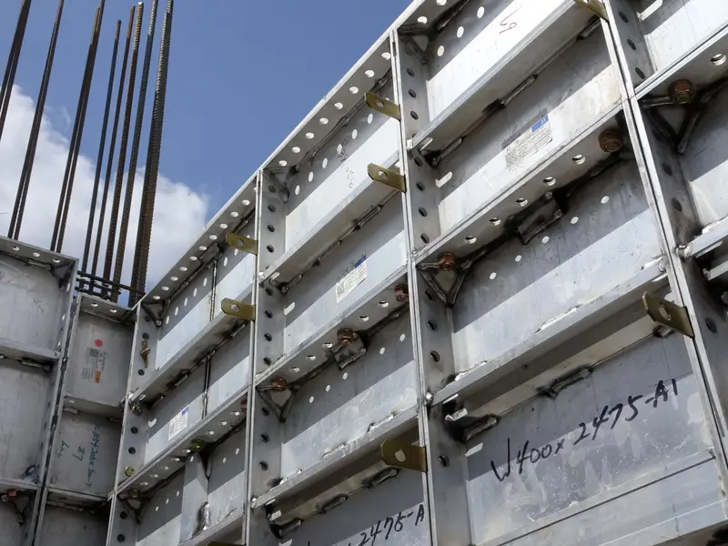 Full Aluminum Form Ties - Round End (6" - 12" Concrete Walls) 26