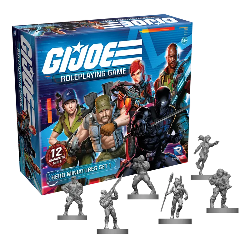 G.I. Joe Roleplaying Game Hero Miniatures Set 1 1