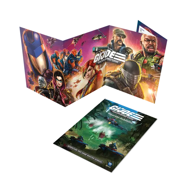 G.I. Joe Roleplaying Game The Emerald Oubliette Adventure & Gm Screen 1