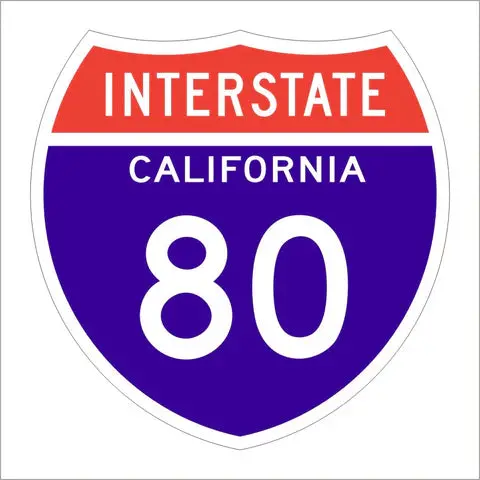 G27-2 Interstate (California) Shield Sign 1