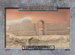 Galactic Warzones - Desert Walls (X7) 1