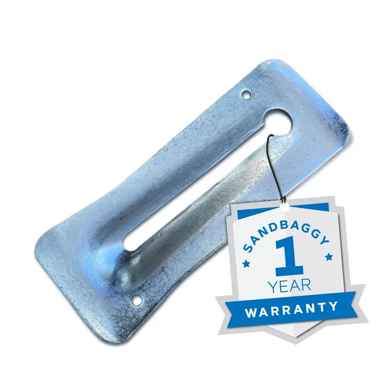 Galvanized Steel Snap Tie Wedges For Concrete (2 ⅜" X 6 ⅛") 1