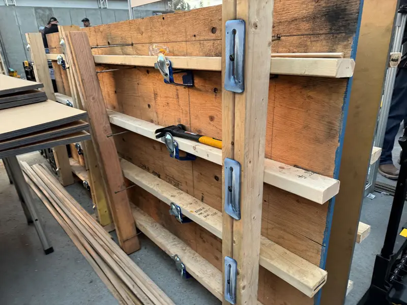 Galvanized Steel Snap Tie Wedges For Concrete (2 ⅜" X 6 ⅛") 12