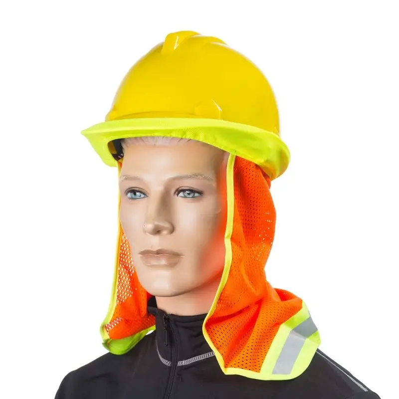 Ganka Hardhat High Visibility Quick Dry Mesh Cover 1